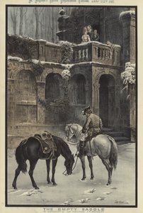 The Empty Saddle by Tom Merry